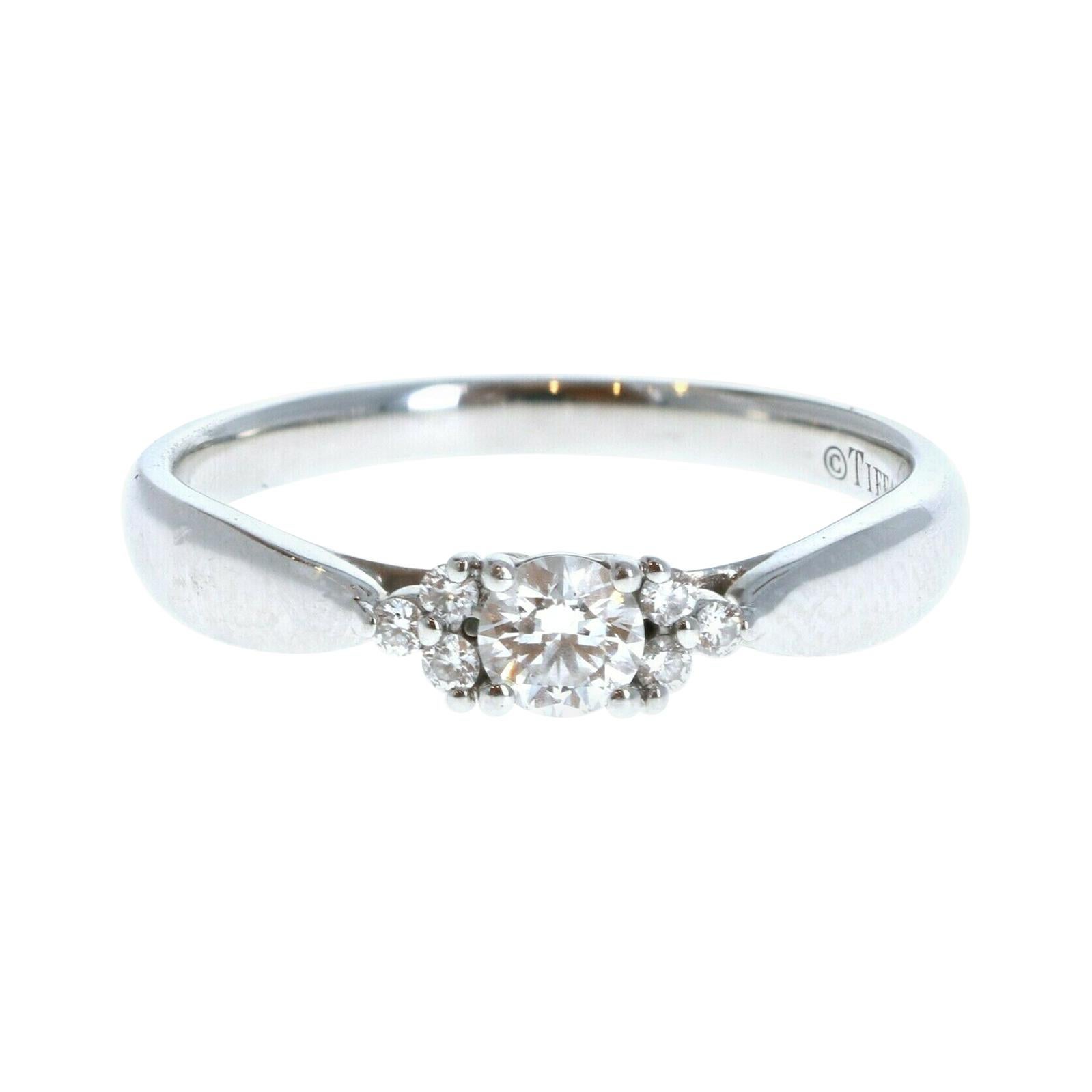 Tiffany & Co. Harmony Platinum & Diamond 0.18ctw Ring For Sale