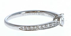 Tiffany & Co. Harmony Platinum & Diamond Engagement Ring 0.32ctw H VVS1
