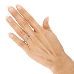 Tiffany & Co. Harmony Platinum Engagement Ring with Diamonds