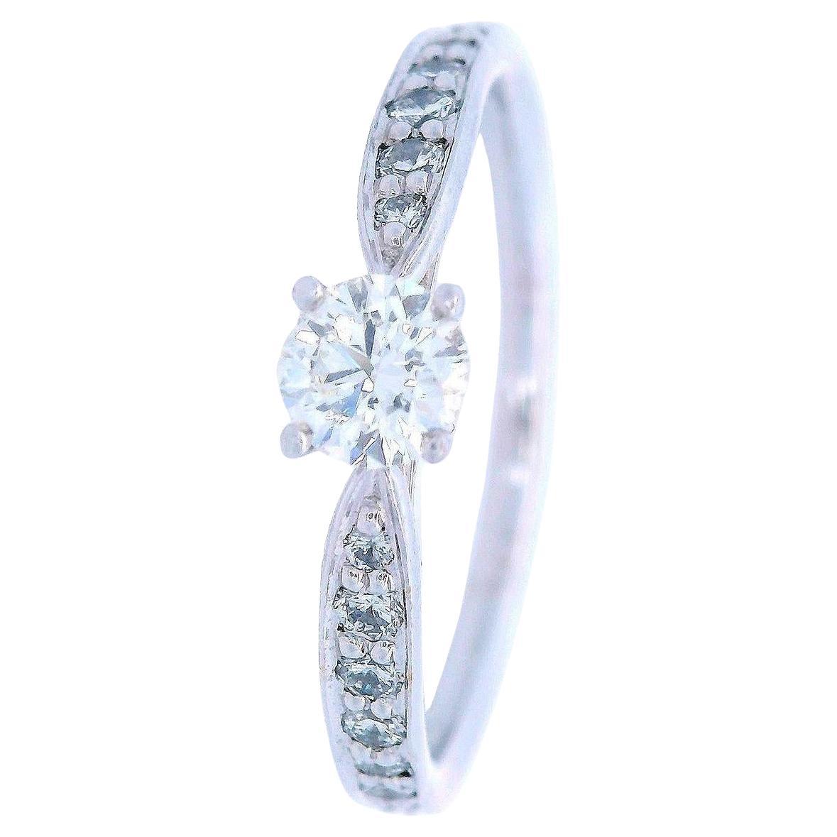 Tiffany 
Co. Harmony Platinum Engagement Ring with Diamonds