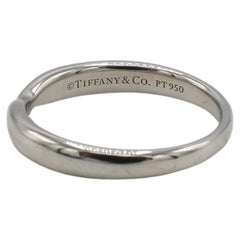Tiffany & Co. Harmony Platinum Wedding Band Ring 3MM