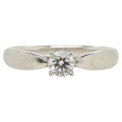 Tiffany & Co Harmony Round Brilliant Engagement Ring in Platinum 0.21ct