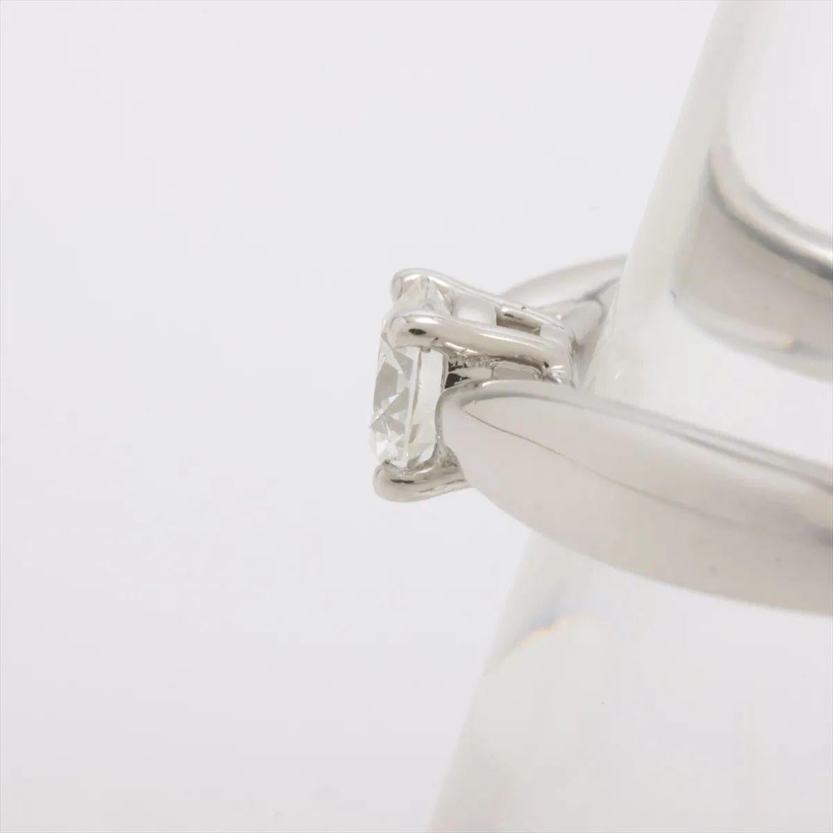 Tiffany & Co. Anello di fidanzamento Harmony a Brilliante Rotondo in Platino in vendita 2