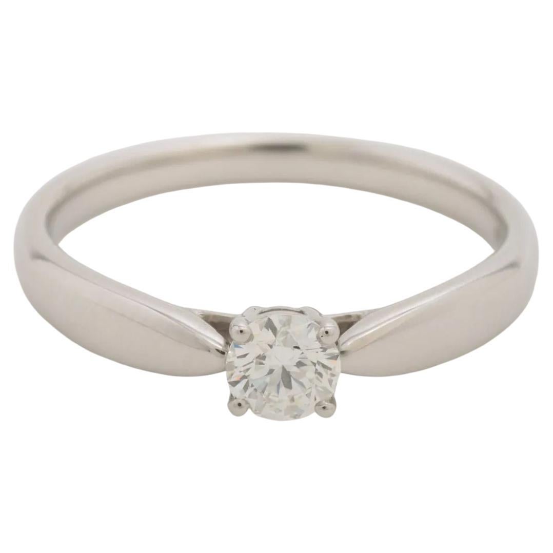 Tiffany & Co. Anello di fidanzamento Harmony a Brilliante Rotondo in Platino in vendita