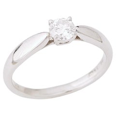 Tiffany & Co, bague Harmony solitaire avec diamants E/VVS2 de 0,28 carat