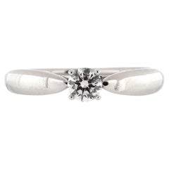 Tiffany & Co. Harmony Solitär-Ring Platin mit RBC-Diamant 0,10-0,19 Karat