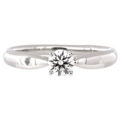 Tiffany & Co. Solitär-Ring aus Platin mit RBC-Diamant