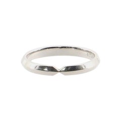 Tiffany & Co. Harmony Wedding Band Ring Platinum