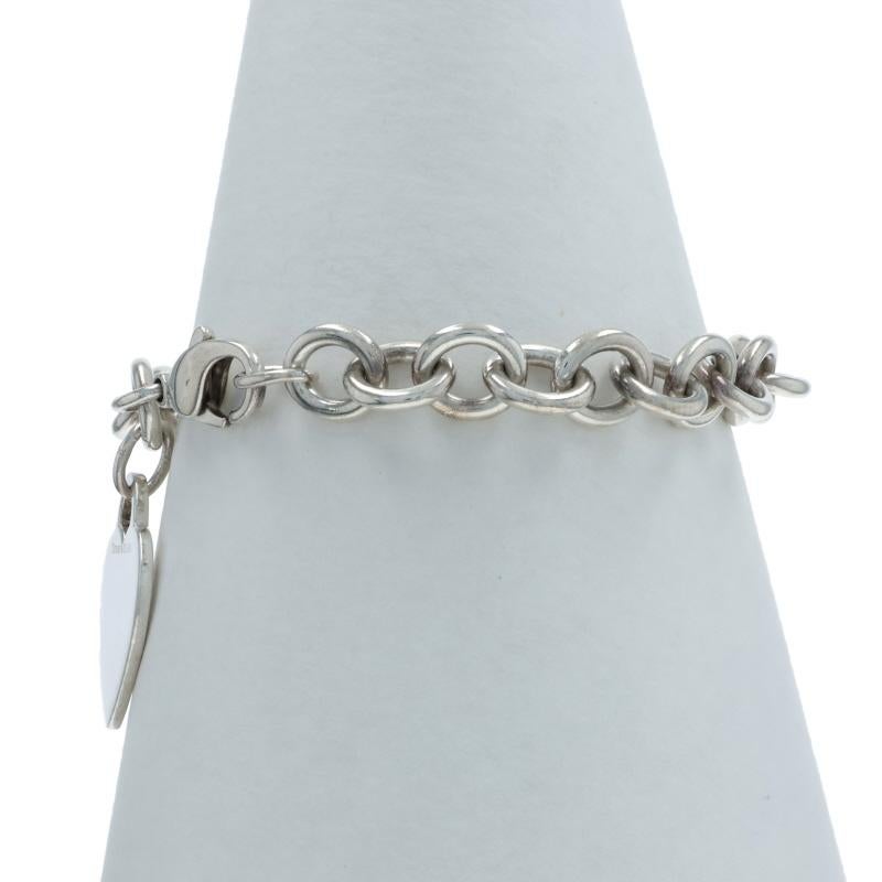 Tiffany & Co. Herz Armband Charm Armband 7 3/4