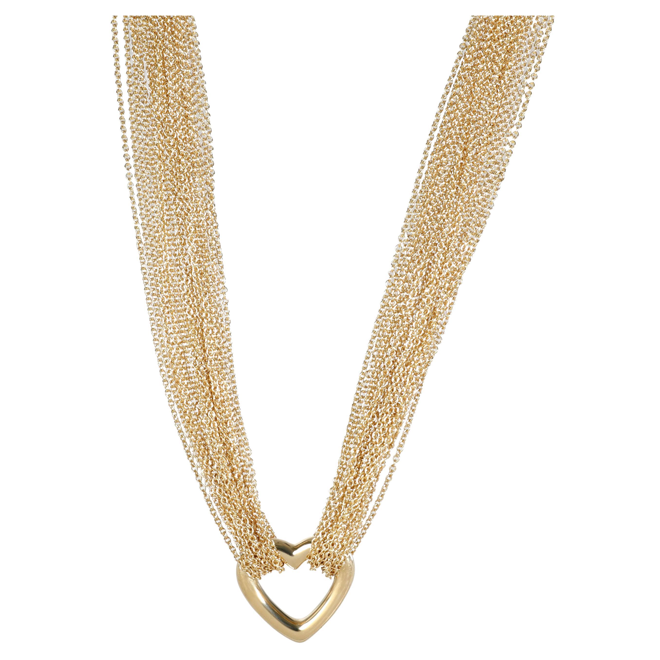 Tiffany heart toggle necklace Clearance