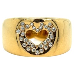 Tiffany & Co. Heart Diamond Gold Ring
