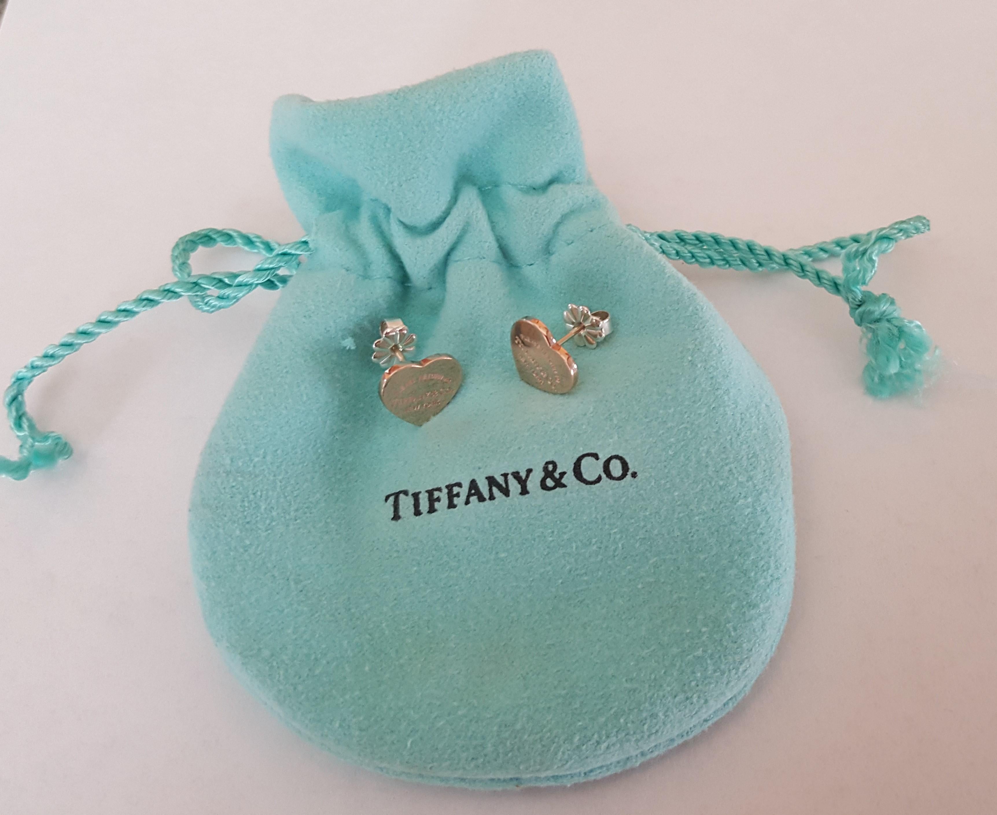 tiffany rubedo heart earrings