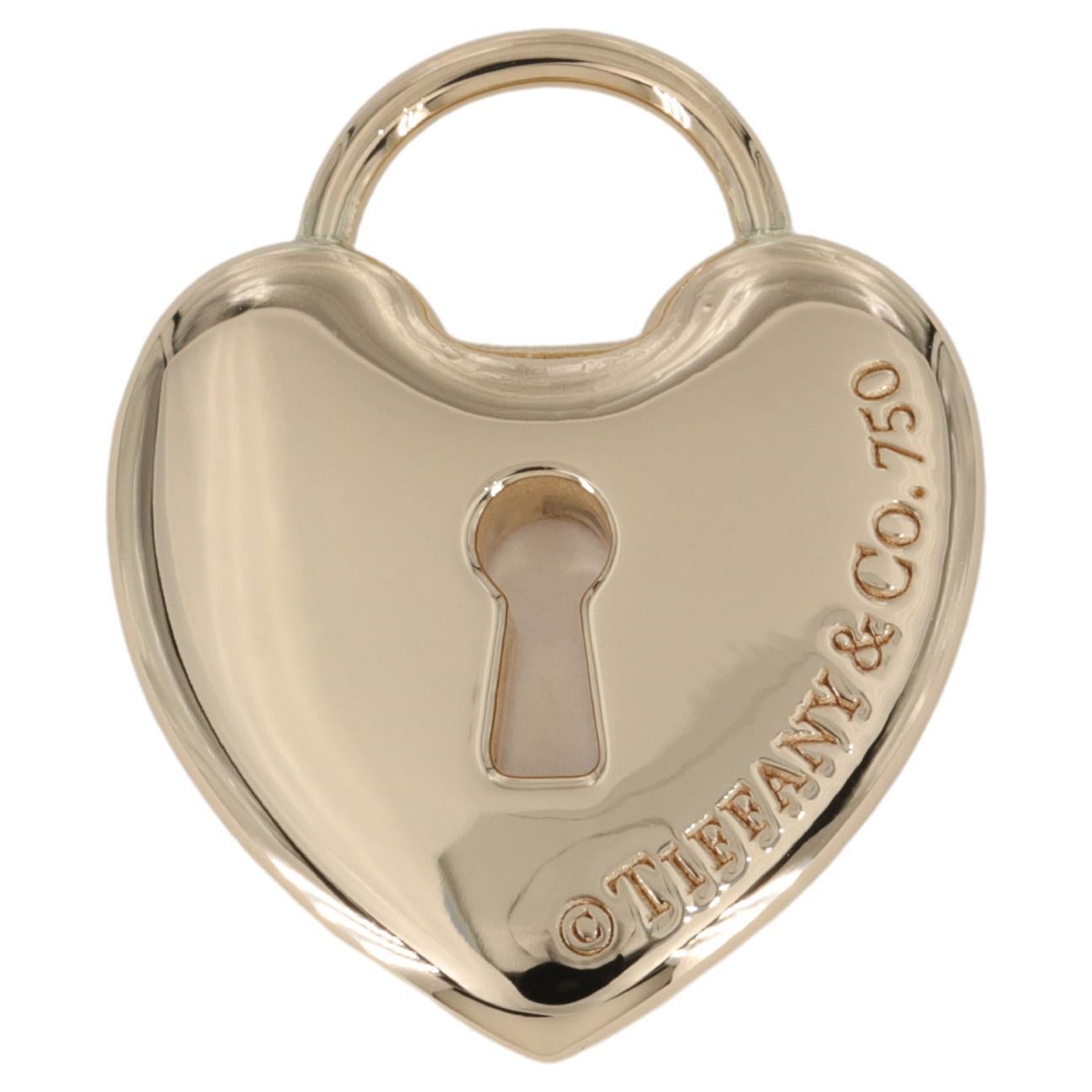 Tiffany & Co. Heart "Locket" Pendant in 18 Karat Yellow Gold