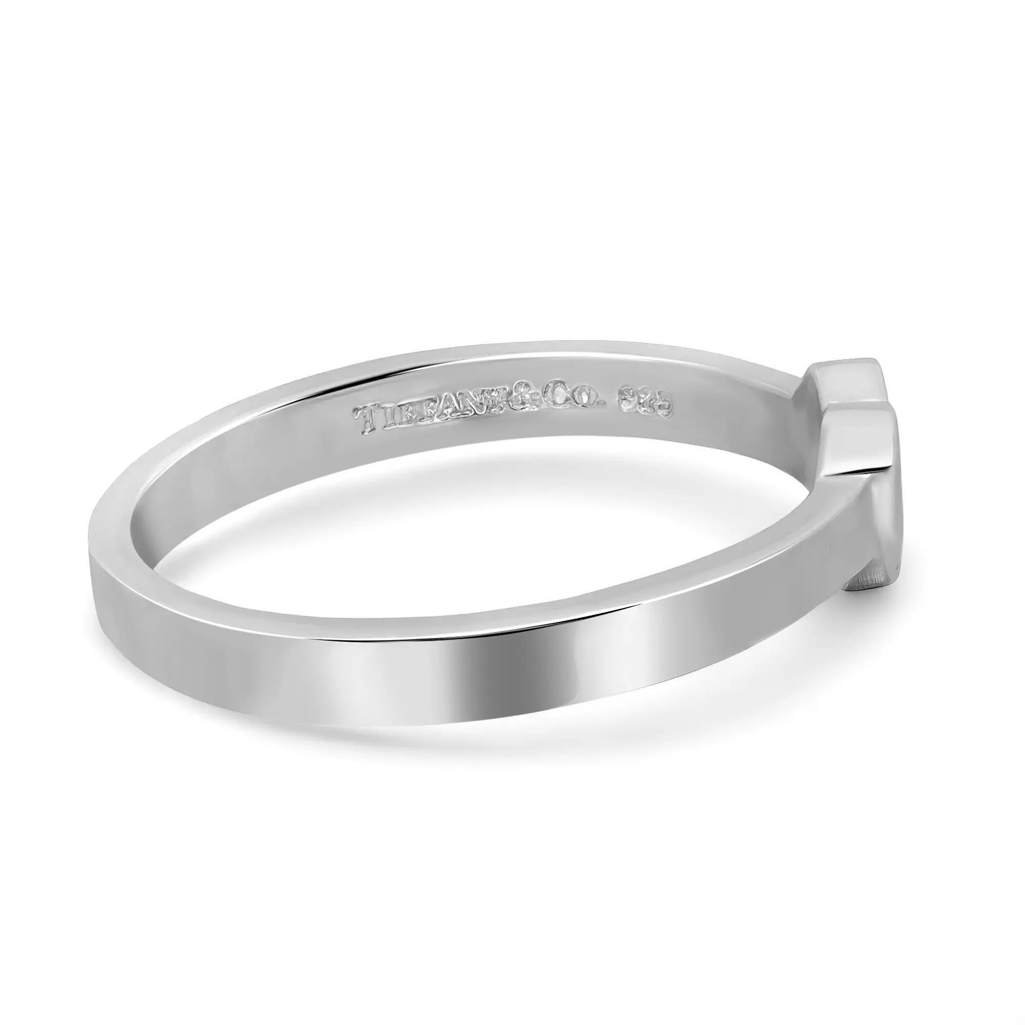 Moderno Tiffany & Co. Anello da donna con cuore Paloma Picasso, argento 925, misura 4,25 in vendita