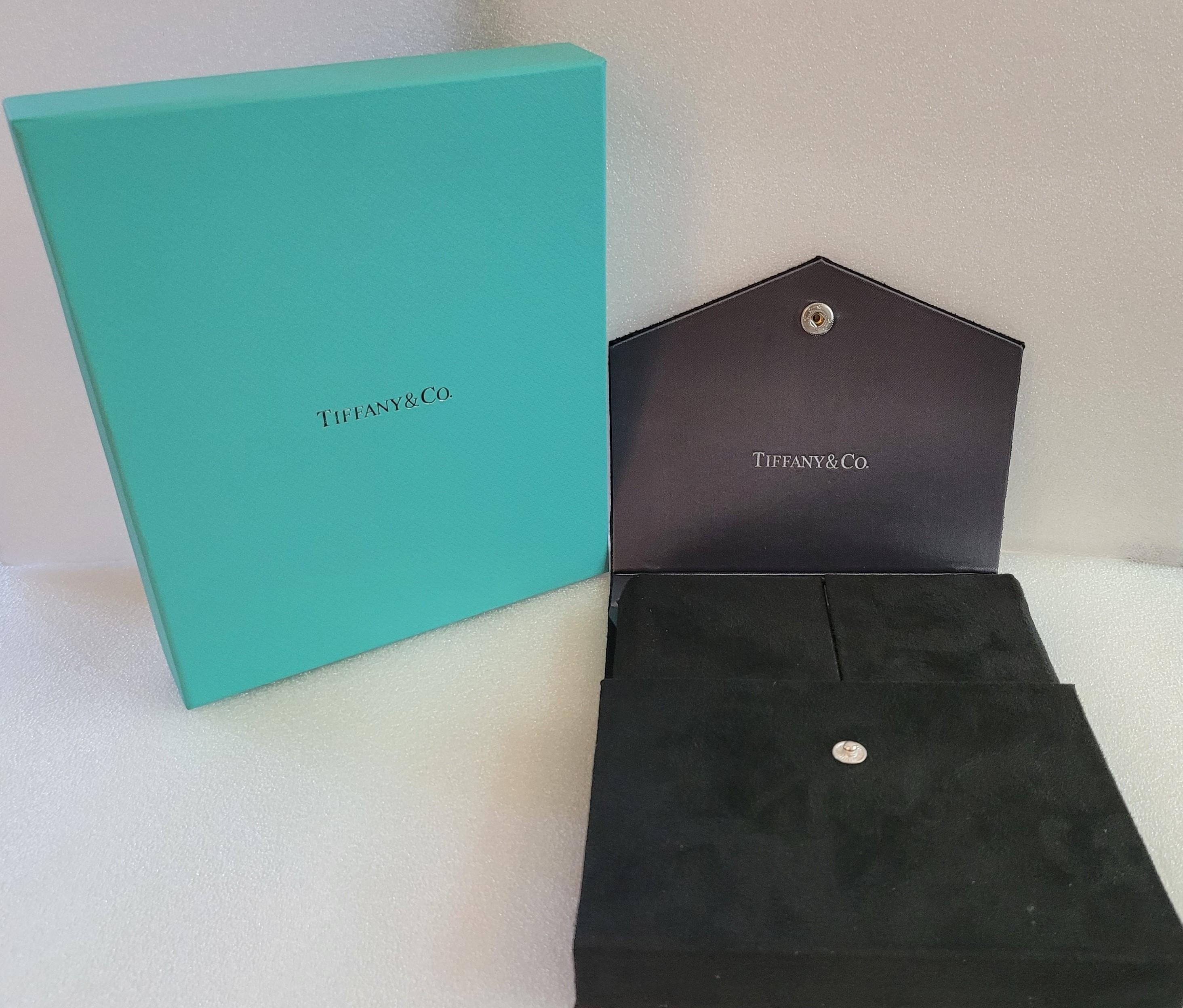 tiffany sterling silver heart necklace