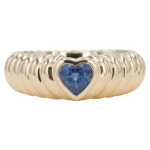 Tiffany Blue Heart Ring - 9 For Sale on 1stDibs | tiffany blue enamel heart  ring