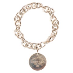 Antique Tiffany & Co. Heart Tag Charm Bracelet