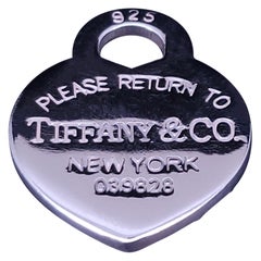 Tiffany & Co Heart Tag Charm PendantTiffany & Co Heart Tag Charm Pendant