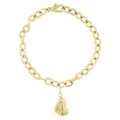Tiffany & Co Heart with Cupid’s Arrow Gold Charm Bracelet