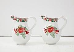 Tiffany & Co. Holiday Pitchers, pair