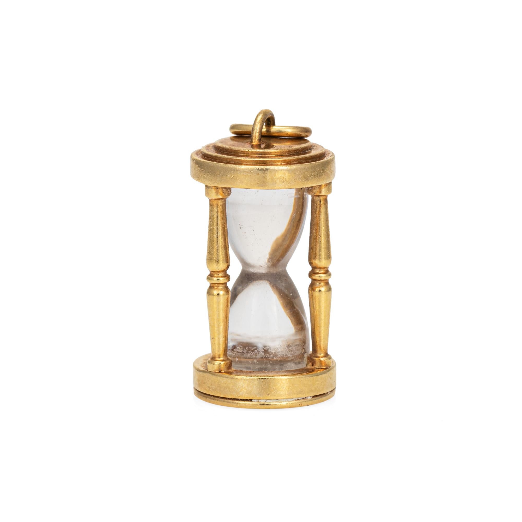 hourglass lucky charm