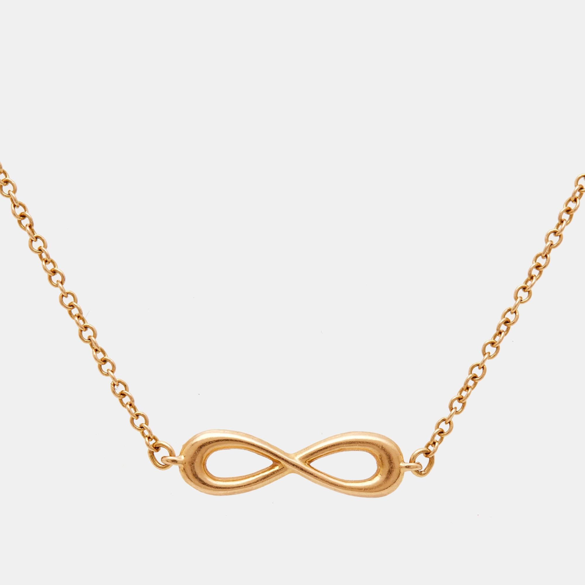 Tiffany & Co. Infinity 18k Rose Gold Bracelet 2