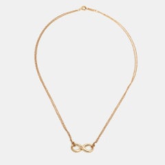 Tiffany & Co. Infinity 18k Rose Gold Necklace