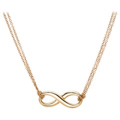 Tiffany & Co. Infinity 18k Rose Gold Necklace