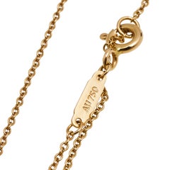 Tiffany & Co. Infinity 18K Rose Gold Pendant Necklace