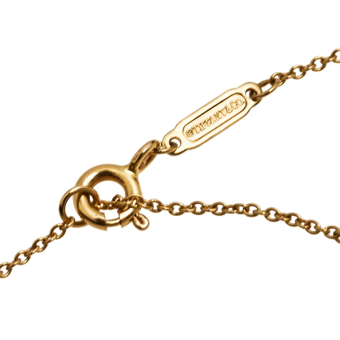 rose gold infinity necklace tiffany