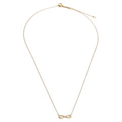 Tiffany & Co. Infinity 18K Rose Gold Pendant Necklace