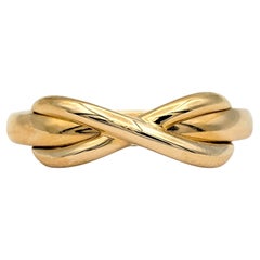 Tiffany & Co. Unendlichkeitsring aus poliertem 18 Karat Roségold