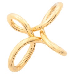 Tiffany & Co. Infinity Cross Pendant Gold
