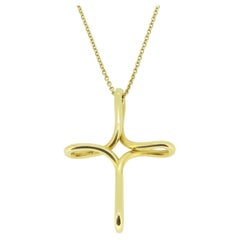 Tiffany & Co. Infinity Cross Pendant Necklace