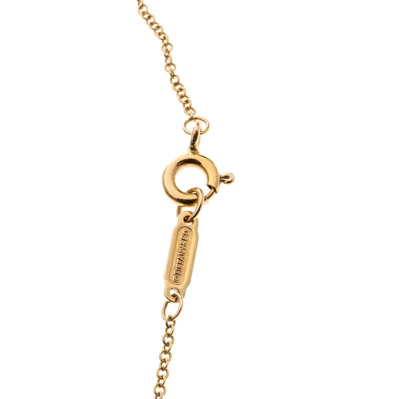 tiffany rose gold infinity necklace
