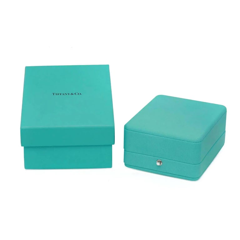 Tiffany and Infinity Diamond Cuff Bracelet 18K Yellow Gold