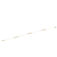 Tiffany & Co. Infinity Endless 18K Yellow Gold Station Bracelet