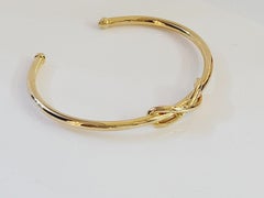 Tiffany & Co. Infinity Motif Cuff Bracelet in Solid 18Kt Yellow Gold