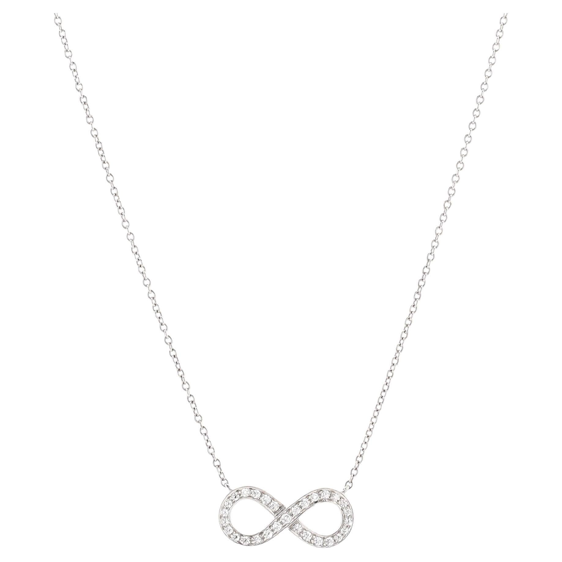 Tiffany Infinity Necklace 5 For Sale on 1stDibs infinity