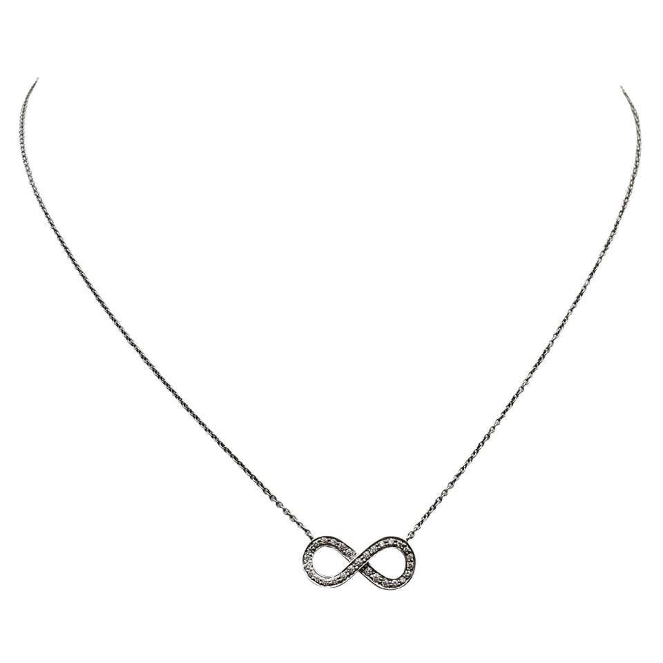 Tiffany Infinity Necklace - 5 For Sale on 1stDibs | infinity necklace ...