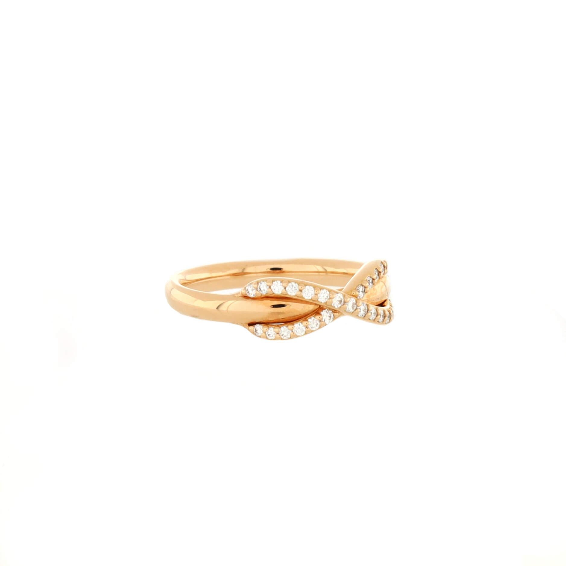 Condition: Excellent. Faint wear throughout.
Accessories: No Accessories
Measurements: Size: 4.5, Width: 2.45 mm
Designer: Tiffany & Co.
Model: Infinity Ring 18K Rose Gold and Diamonds
Exterior Color: Rose Gold
Item Number: 200180/3