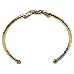 Tiffany & Co. Infinity Sterling Silver Open Cuff Bracelet