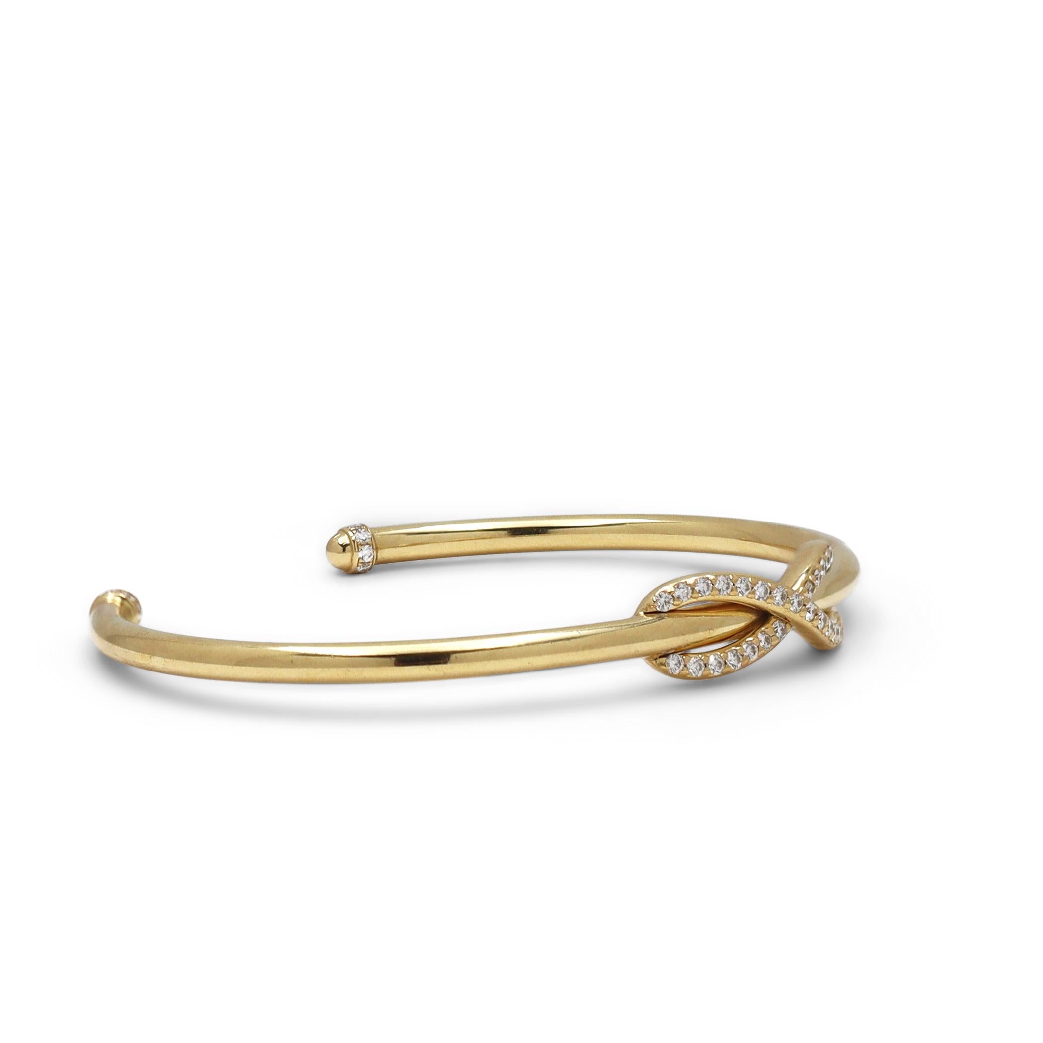 infinity bracelet gold tiffany