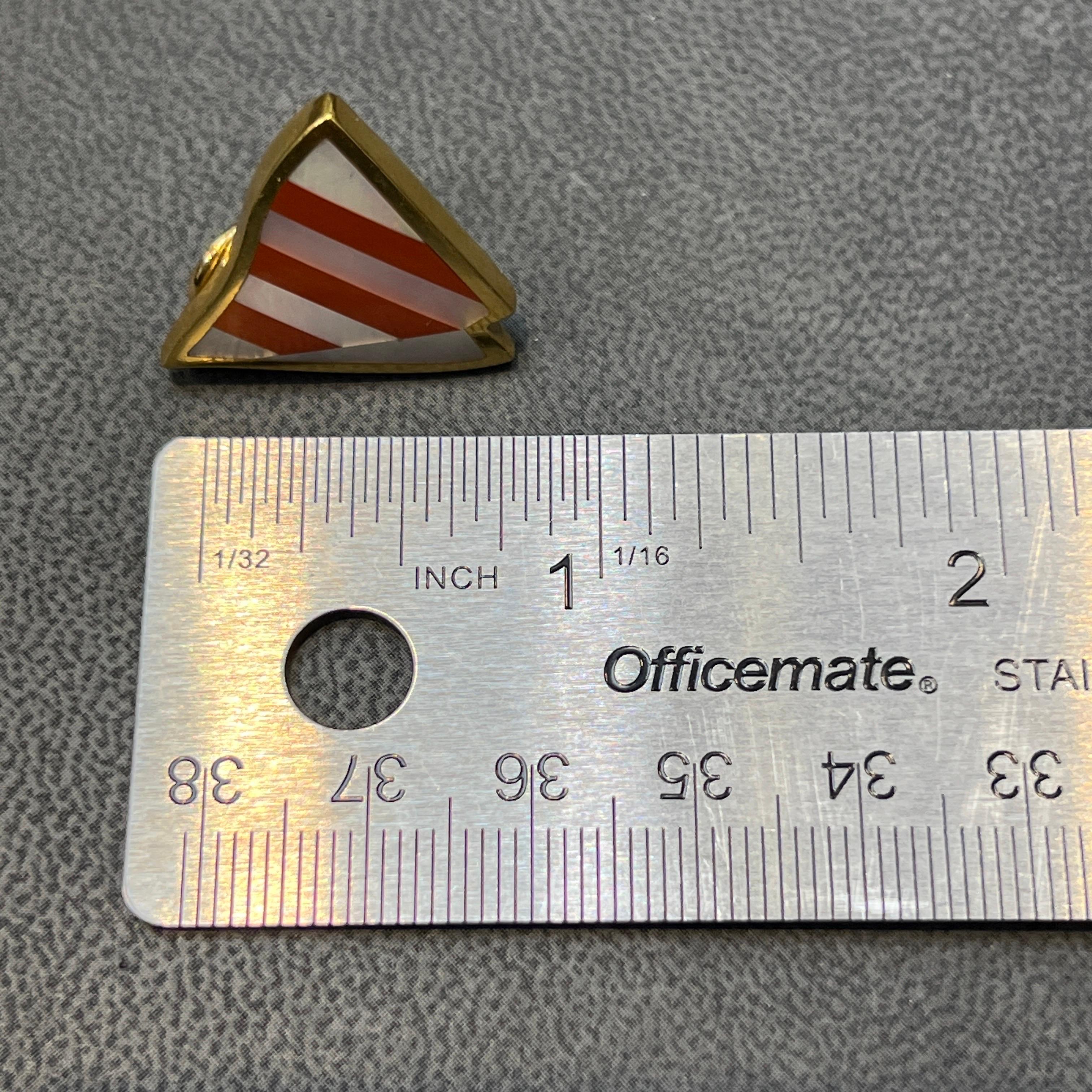 Orecchini geometrici a intarsio Tiffany & Co. in vendita 4