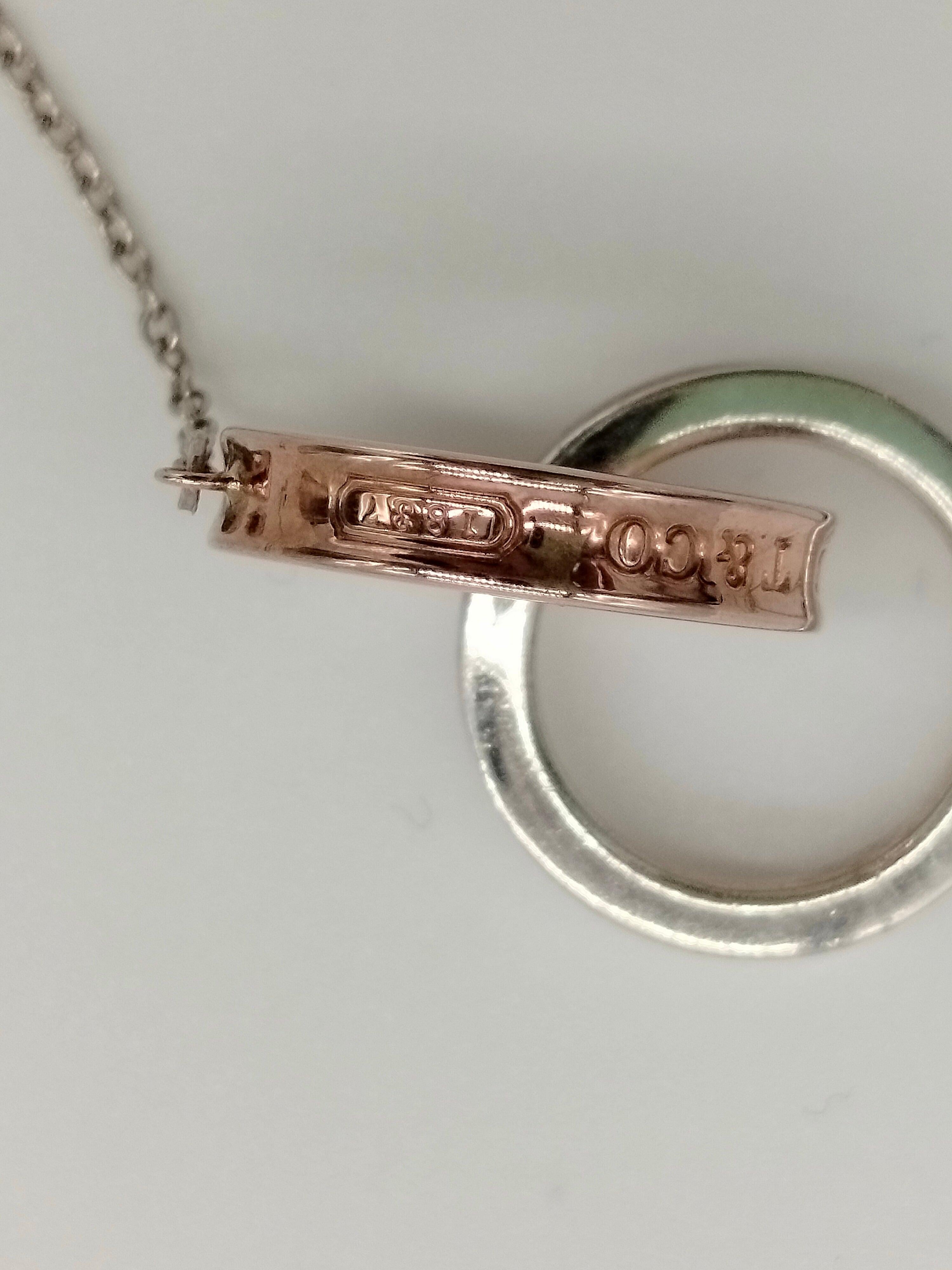 Tiffany & Co. Interlocking Circles Halskette - 10er Jahre 4