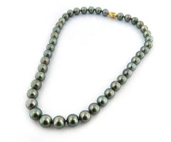 Tiffany & Co. Iridesse Tahitian Pearl Necklace in 18K Yellow Gold