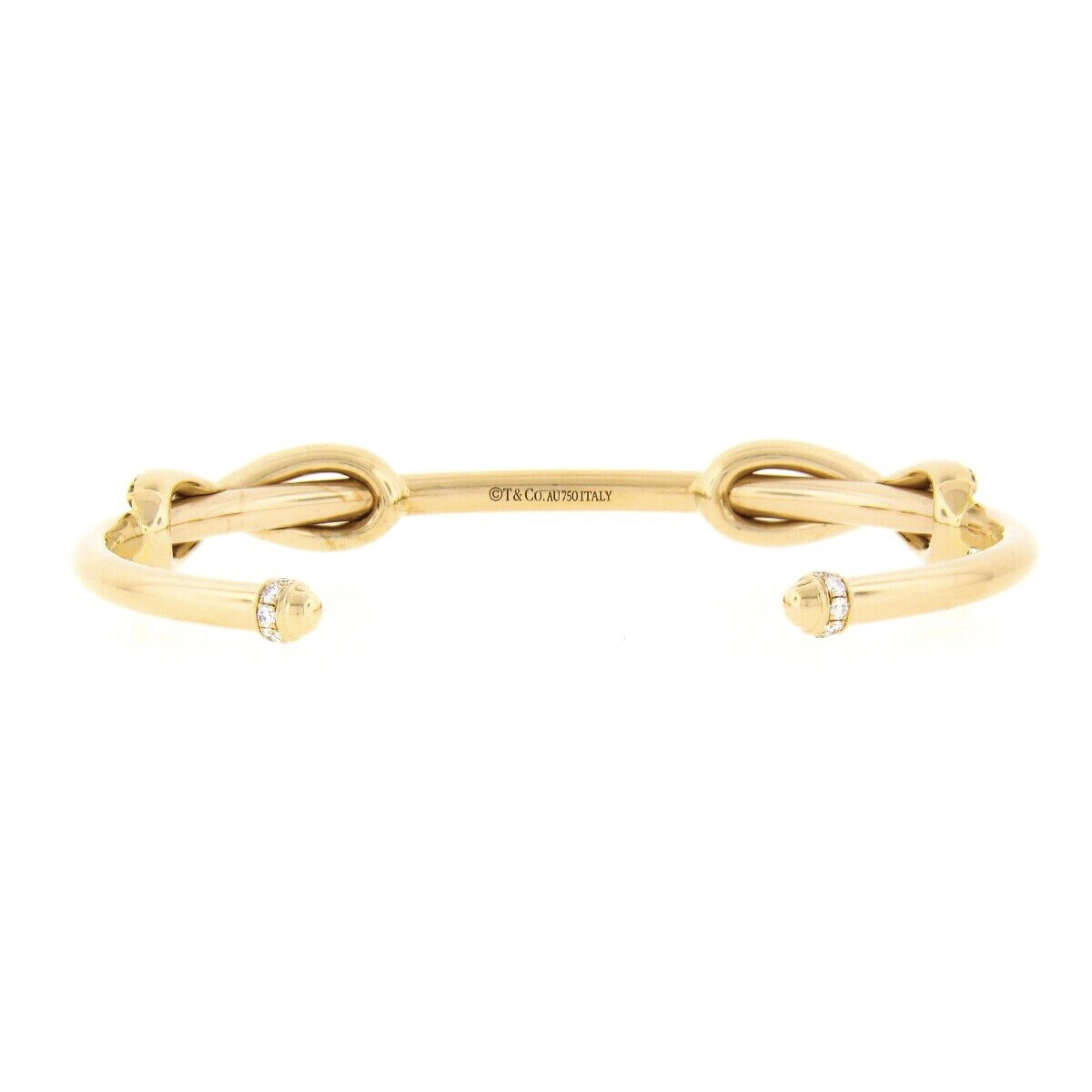 tiffany infinity gold bracelet