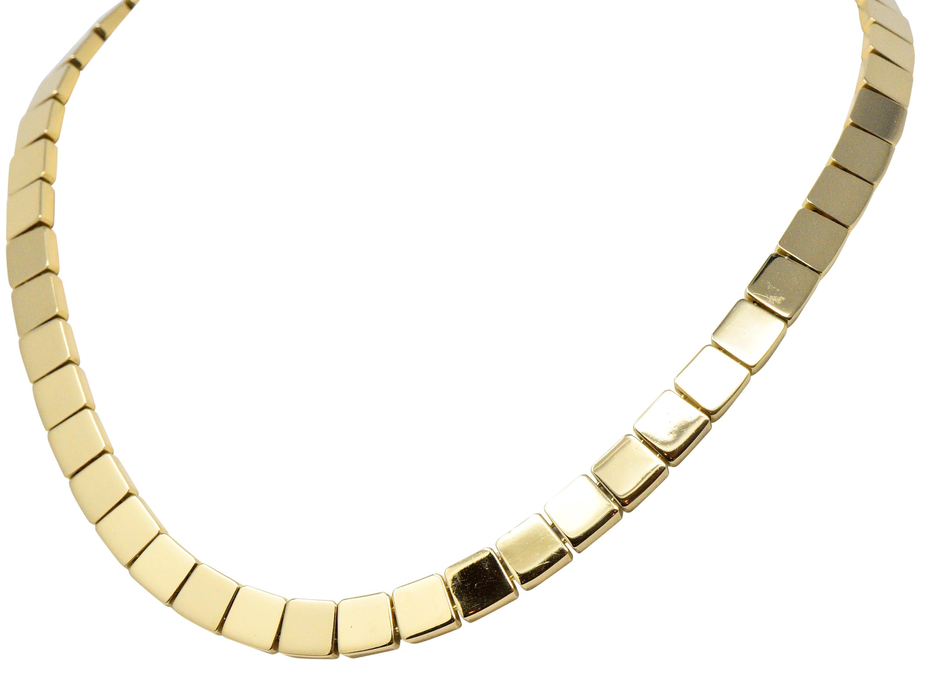 Contemporary Tiffany & Co. Italy 18 Karat Gold Necklace, circa 2002