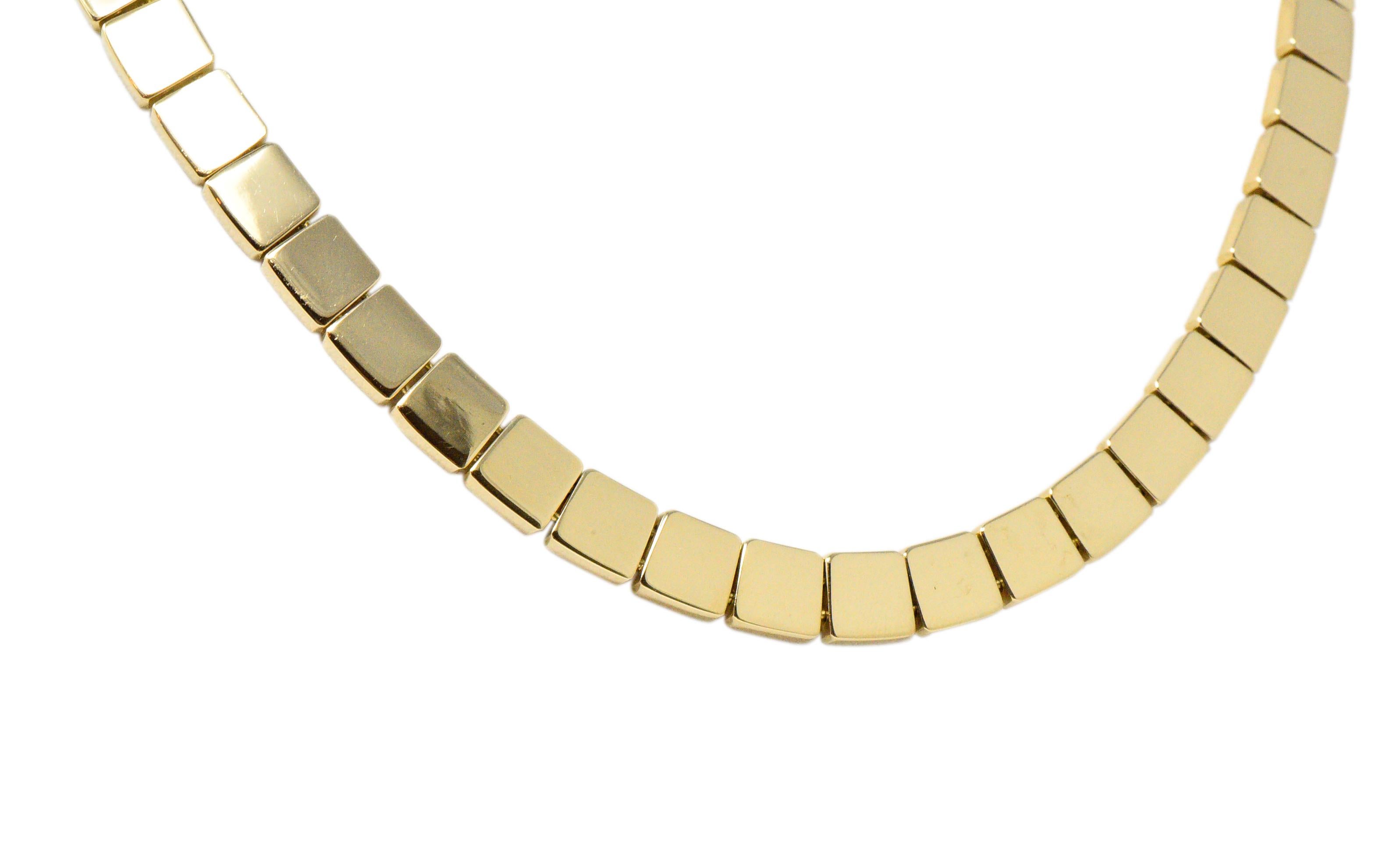 Tiffany & Co. Italy 18 Karat Gold Necklace, circa 2002 In Excellent Condition In Philadelphia, PA
