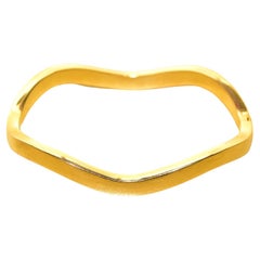 Tiffany & Co. Italien 18K Wavy Armspange Armband